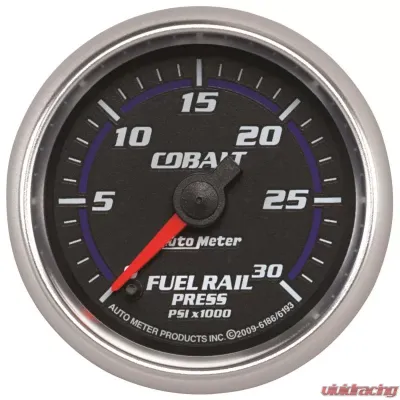 AutoMeter GAUGE; RAIL PRESSURE (RAM 5.9L); 2 1/16in.; 30KPSI; DIGITAL STEPPER MOTOR; COBAL - 6186