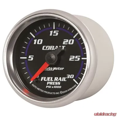 AutoMeter GAUGE; RAIL PRESSURE (RAM 5.9L); 2 1/16in.; 30KPSI; DIGITAL STEPPER MOTOR; COBAL - 6186