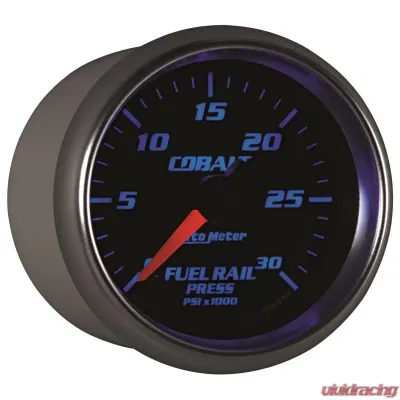 AutoMeter GAUGE; RAIL PRESSURE (RAM 5.9L); 2 1/16in.; 30KPSI; DIGITAL STEPPER MOTOR; COBAL - 6186