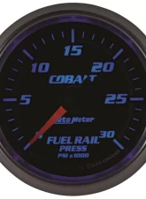 AutoMeter GAUGE; RAIL PRESSURE (RAM 5.9L); 2 1/16in.; 30KPSI; DIGITAL STEPPER MOTOR; COBAL                                     - 6186 - Image 5