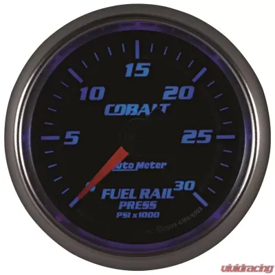 AutoMeter GAUGE; RAIL PRESSURE (RAM 5.9L); 2 1/16in.; 30KPSI; DIGITAL STEPPER MOTOR; COBAL - 6186