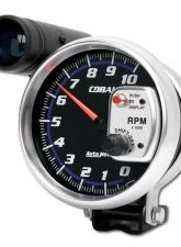 AutoMeter GAUGE; TACHOMETER; 5in.; 10K RPM; PEDESTAL W/EXT. SHIFT-LITE; COBALT                                     - 6299 - Image 4