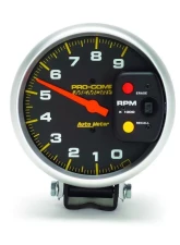 AutoMeter GAUGE; TACHOMETER; 5in.; 9K RPM; PEDESTAL W/PEAK MEMORY; PRO-COMP                                     - 6809 - Image 2