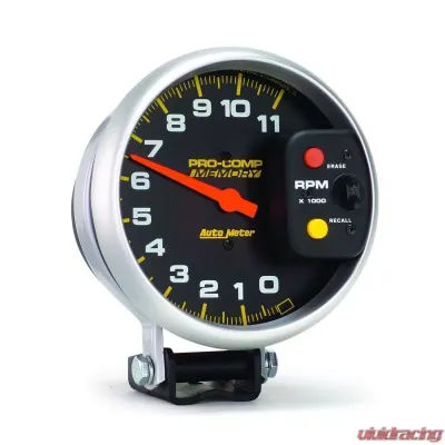 AutoMeter GAUGE; TACHOMETER; 5in.; 11K RPM; PEDESTAL W/PEAK MEMORY; PRO-COMP - 6811