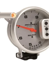 AutoMeter GAUGE; TACH; 5in.; 9K RPM; PEDESTAL W/QUICK LITE; DUAL RANGE W/PEAK MEMORY; UL                                     - 6854 - Image 3