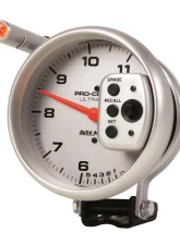 AutoMeter GAUGE; TACH; 5in.; 11K RPM; PEDESTAL W/QUICK LITE; DUAL RANGE W/PEAK MEMORY; UL                                     - 6855 - Image 2