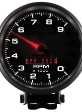AutoMeter GAUGE; TACH; 5in.; 9K RPM; PEDESTAL; DATALOGGING; ULTIMATE DL PLAYBACK; SILVER                                     - 6894 - Image 4