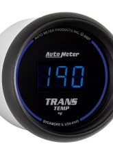 AutoMeter GAUGE; TRANS TEMP; 2 1/16in.; 340deg.F; DIGITAL; BLACK DIAL W/BLUE LED                                     - 6949 - Image 3