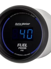 AutoMeter GAUGE; FUEL PRESSURE; 2 1/16in.; 100PSI; DIGITAL; BLACK DIAL W/BLUE LED                                     - 6963 - Image 2