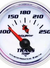 AutoMeter GAUGE; TRANSMISSION TEMP; 2 1/16in.; 100-250deg.F; ELECTRIC; C2                                     - 7149 - Image 2