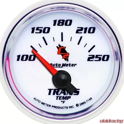 AutoMeter GAUGE; TRANSMISSION TEMP; 2 1/16in.; 100-250deg.F; ELECTRIC; C2 - 7149