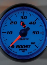 AutoMeter GAUGE; BOOST; 2 1/16in.; 60PSI; DIGITAL STEPPER MOTOR; C2                                     - 7170 - Image 3
