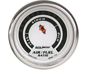 AutoMeter GAUGE; AIR/FUEL RATIO-NARROWBAND; 2 1/16in.; LEAN-RICH; LED ARRAY; C2