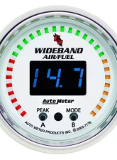 AutoMeter GAUGE; AIR/FUEL RATIO-PRO; 2 1/16in.; 10:1-20:1; DIGITAL W/PEAK/WARN; C2                                     - 7178 - Image 3