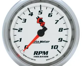 AutoMeter GAUGE; TACHOMETER; 3 3/8in.; 10K RPM; IN-DASH; C2