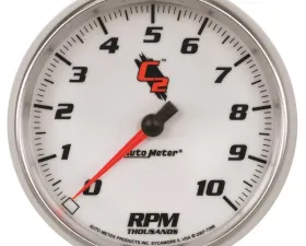 AutoMeter GAUGE; TACHOMETER; 5in.; 10K RPM; IN-DASH; C2