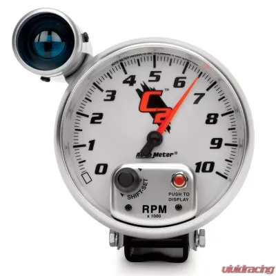 AutoMeter GAUGE; TACHOMETER; 5in.; 10K RPM; PEDESTAL W/EXT. SHIFT-LITE; C2 - 7299
