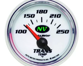 AutoMeter GAUGE; TRANSMISSION TEMP; 2 1/16in.; 100-250deg.F; ELECTRIC; NV