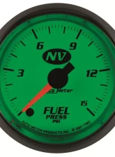 AutoMeter GAUGE; FUEL PRESSURE; 2 1/16in.; 15PSI; DIGITAL STEPPER MOTOR; NV                                     - 7362 - Image 2