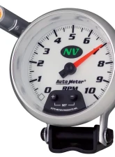 AutoMeter GAUGE; TACHOMETER; 3 3/4in.; 10K RPM; PEDESTAL W/EXT. QUICK-LITE; NV                                     - 7390 - Image 2