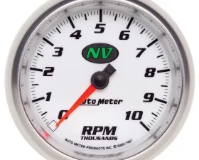 AutoMeter GAUGE; TACHOMETER; 3 3/8in.; 10K RPM; IN-DASH; NV