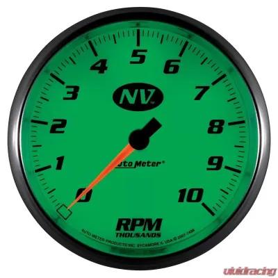 AutoMeter GAUGE; TACHOMETER; 5in.; 10K RPM; IN-DASH; NV - 7498