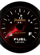 AutoMeter GAUGE; FUEL LEVEL; 2 1/16in.; 0-280O PROGRAMMABLE; PHANTOM II                                     - 7510 - Image 2
