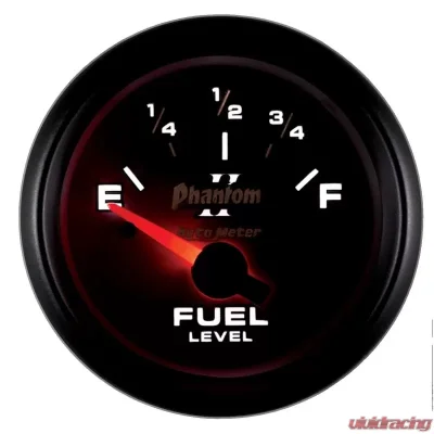 AutoMeter GAUGE; FUEL LEVEL; 2 1/16in.; 0OE TO 90OF; ELEC; PHANTOM II - 7513