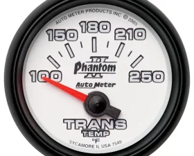 AutoMeter GAUGE; TRANSMISSION TEMP; 2 1/16in.; 100-250deg.F; ELECTRIC; PHANTOM II