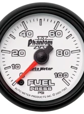 AutoMeter GAUGE; FUEL PRESSURE; 2 1/16in.; 100PSI; DIGITAL STEPPER MOTOR; PHANTOM II                                     - 7563 - Image 2