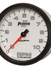 AutoMeter GAUGE; TACHOMETER; 5in.; 10K RPM; IN-DASH; PHANTOM II                                     - 7598 - Image 2