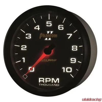 AutoMeter GAUGE; TACHOMETER; 5in.; 10K RPM; IN-DASH; PHANTOM II - 7598