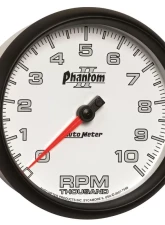 AutoMeter GAUGE; TACHOMETER; 5in.; 10K RPM; IN-DASH; PHANTOM II                                     - 7598 - Image 5