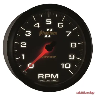 AutoMeter GAUGE; TACHOMETER; 5in.; 10K RPM; IN-DASH; PHANTOM II - 7598