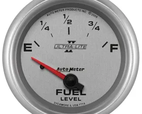 AutoMeter GAUGE; FUEL LEVEL; 2 5/8in.; 0OE TO 90OF; ELEC; ULTRA-LITE II