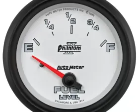 AutoMeter GAUGE; FUEL LEVEL; 2 5/8in.; 0OE TO 90OF; ELEC; PHANTOM II