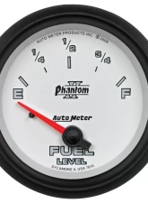 AutoMeter GAUGE; FUEL LEVEL; 2 5/8in.; 240OE TO 33OF; ELEC; PHANTOM II                                     - 7816 - Image 6