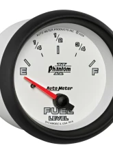 AutoMeter GAUGE; FUEL LEVEL; 2 5/8in.; 240OE TO 33OF; ELEC; PHANTOM II                                     - 7816 - Image 5