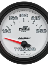 AutoMeter GAUGE; TRANSMISSION TEMP; 2 5/8in.; 100-250deg.F; ELECTRIC; PHANTOM II                                     - 7857 - Image 6