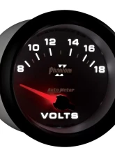 AutoMeter GAUGE; VOLTMETER; 2 5/8in.; 18V; ELECTRIC; PHANTOM II                                     - 7891 - Image 6