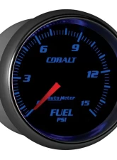 AutoMeter GAUGE; FUEL PRESSURE; 2 5/8in.; 15PSI; MECHANICAL; COBALT                                     - 7911 - Image 6