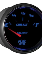 AutoMeter GAUGE; FUEL LEVEL; 2 5/8in.; 0OE TO 90OF; ELEC; COBALT                                     - 7914 - Image 6