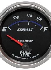 AutoMeter GAUGE; FUEL LEVEL; 2 5/8in.; 73OE TO 10OF; ELEC; COBALT                                     - 7915 - Image 6