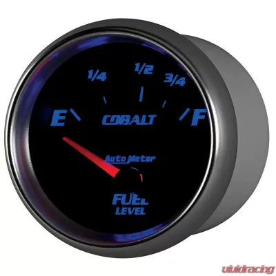 AutoMeter GAUGE; FUEL LEVEL; 2 5/8in.; 73OE TO 10OF; ELEC; COBALT - 7915