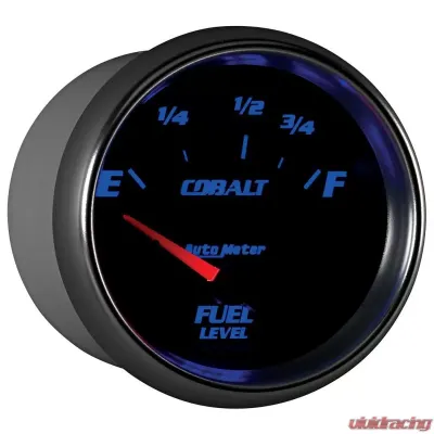 AutoMeter GAUGE; FUEL LEVEL; 2 5/8in.; 73OE TO 10OF; ELEC; COBALT - 7915