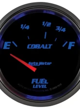 AutoMeter GAUGE; FUEL LEVEL; 2 5/8in.; 73OE TO 10OF; ELEC; COBALT                                     - 7915 - Image 4