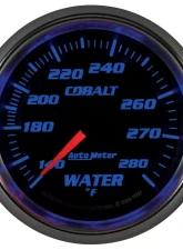 AutoMeter GAUGE; WATER TEMP; 2 5/8in.; 140-280deg.F; MECHANICAL; COBALT                                     - 7931 - Image 4