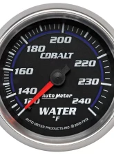 AutoMeter GAUGE; WATER TEMP; 2 5/8in.; 120-240deg.F; MECHANICAL; COBALT                                     - 7932 - Image 6