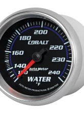 AutoMeter GAUGE; WATER TEMP; 2 5/8in.; 120-240deg.F; MECHANICAL; COBALT                                     - 7932 - Image 2