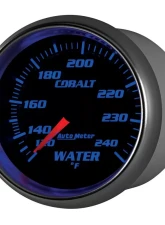 AutoMeter GAUGE; WATER TEMP; 2 5/8in.; 120-240deg.F; MECHANICAL; COBALT                                     - 7932 - Image 3